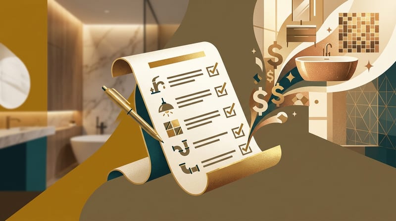 bathroom remodel punch list template - home improvement data and analysis